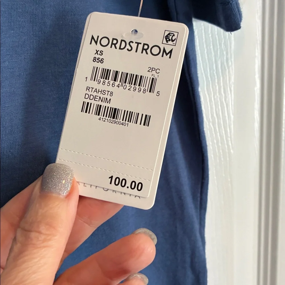 P.J. Salvage Ringer / Varsity Short Sleeve T-shirt New with tags from Nordstrom - Picture 7 of 9